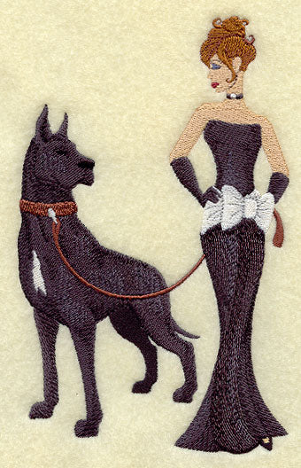 Fashionista and Great Dane