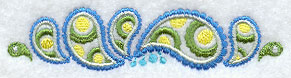 Paisley Panache Border