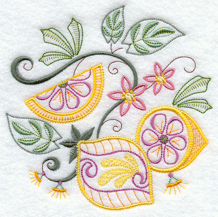 Vintage Jacobean Lemons