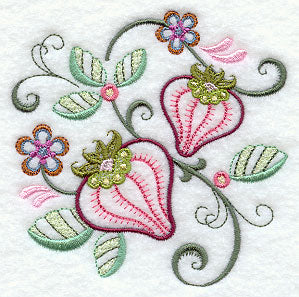 Vintage Jacobean Strawberries