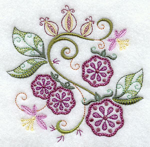 Vintage Jacobean Raspberries