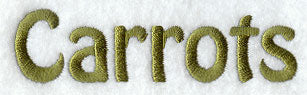 Carrots Text