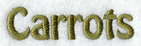 Carrots Text