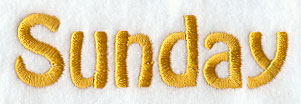 Sunday Text