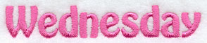 Wednesday Text