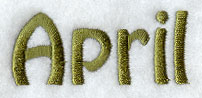 April Text