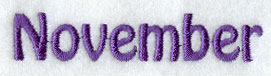 November Text