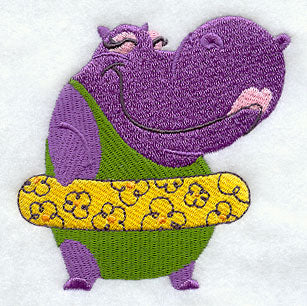 Floating Hippo