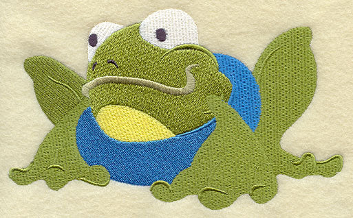 Floating Frog