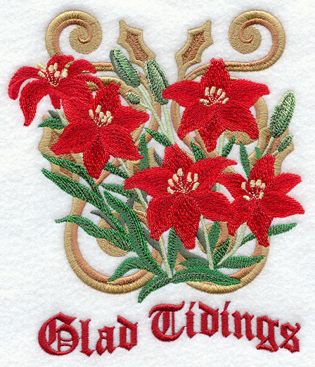 Victorian Scarlet Lily - Glad Tidings