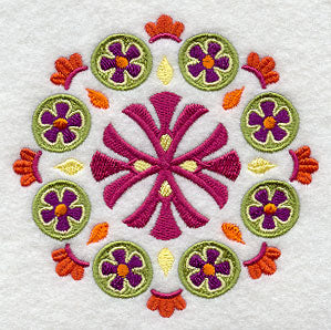Stylin' Suzani Floral Circle 1
