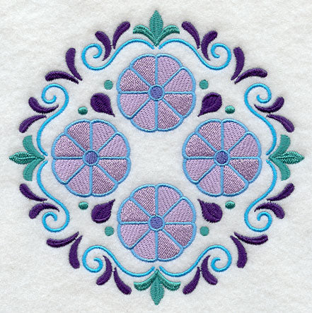 Stylin' Suzani Floral Circle 2