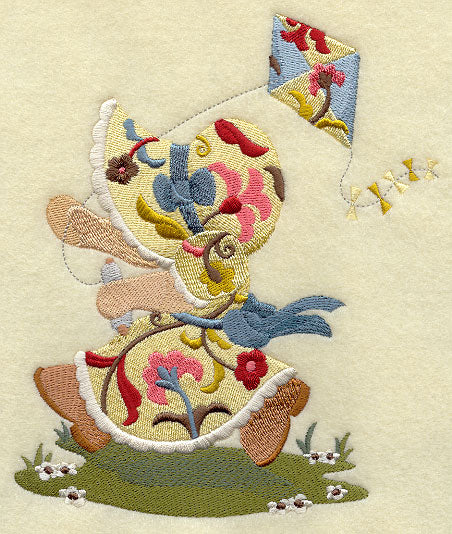 Suzani Kite Sunbonnet Sue