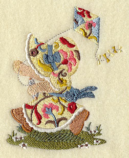 Suzani Kite Sunbonnet Sue