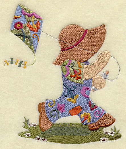 Suzani Kite Fisherman Fred