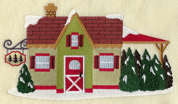 Christmas Village Tree Farm
