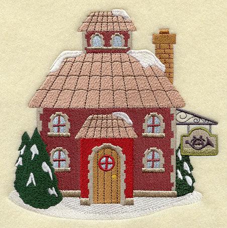 Christmas Village Merry Music Store