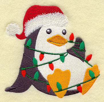 Tangled Up In Christmas Penguin