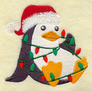 Tangled Up In Christmas Penguin
