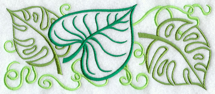 Light and Leafy Border