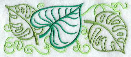 Light and Leafy Border