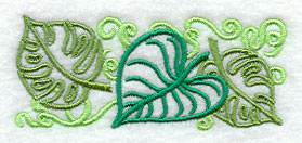 Light and Leafy Border