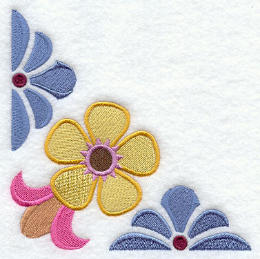 Art Deco Buttercup Corner