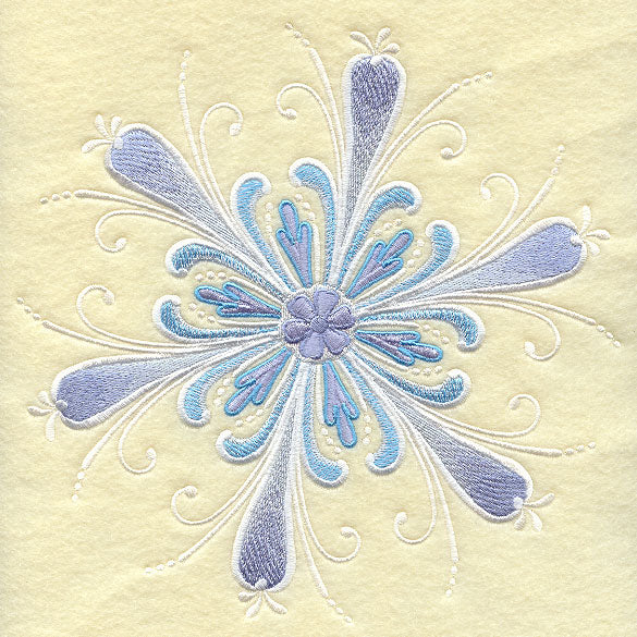 Rosemaling Snowflake Yngling