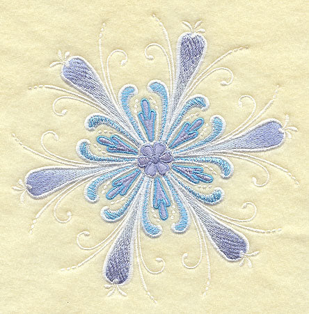 Rosemaling Snowflake Yngling