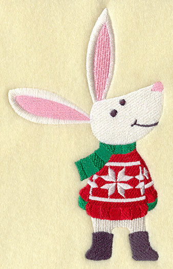 Beverly Bunny in Christmas Sweater