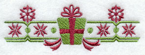 Nordic Christmas Gift Border