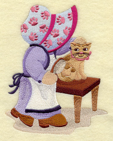 Pet Groomer Sunbonnet Sue