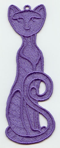 Kitty Bookmark (Lace)