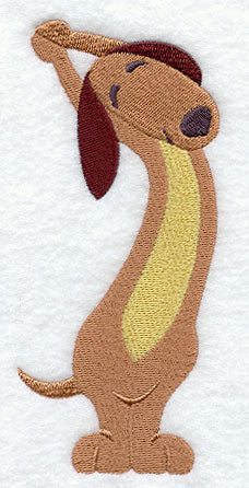 Yoga Beagle - Half Moon