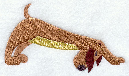 Yoga Beagle - Downward Facing Dog