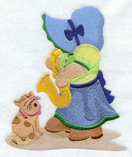 Sunbonnet Sue Plays the Blues