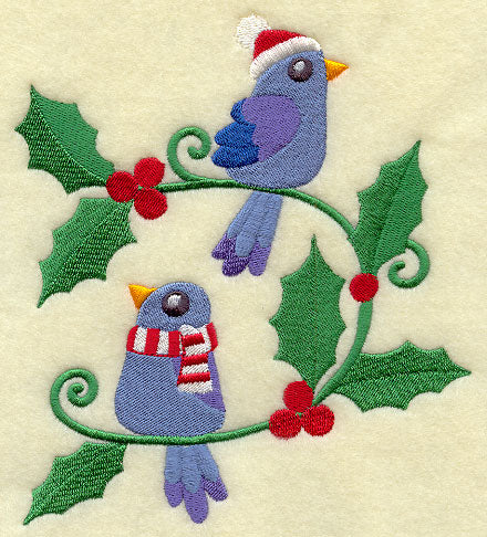 Merry Little Christmas Birdies