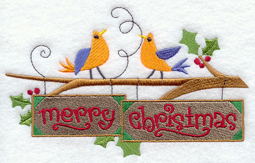 Chirping Merry Christmas