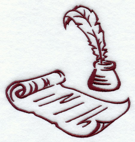 Parchment and Feather Quill