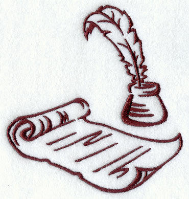 Parchment and Feather Quill