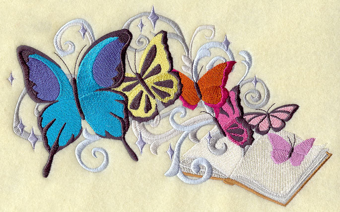Book and Butterflies