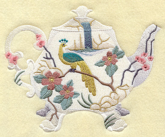 Pretty as a Peacock Teapot