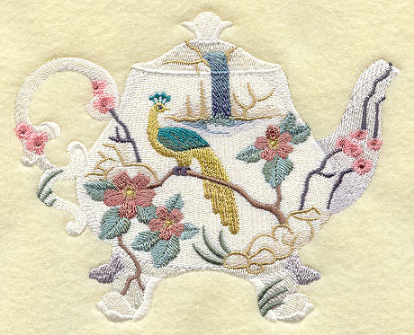 Pretty as a Peacock Teapot