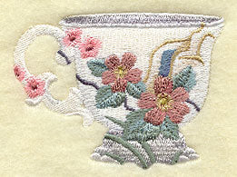 Pretty as a Peacock Teacup