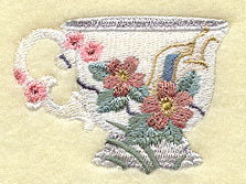 Pretty as a Peacock Teacup