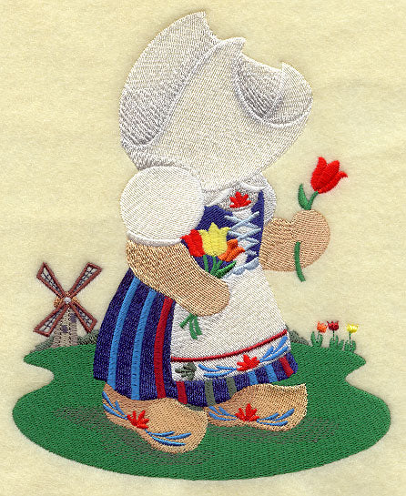 Sunbonnet Sue in The Netherlands
