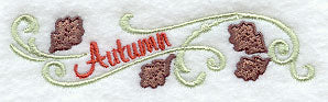 Autumn Filigree Border