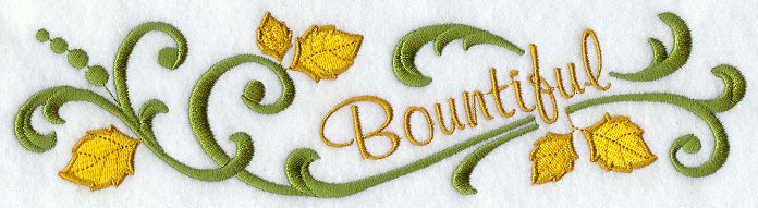 Bountiful Filigree Border