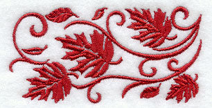 Blowing Leaf Border