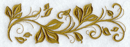 Whirling Leaf Border